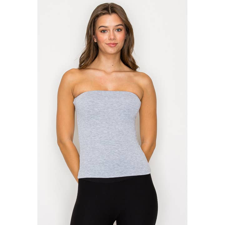 Timeless - Wholesale Shirt - Women's - Double Layered Long Tube Top4