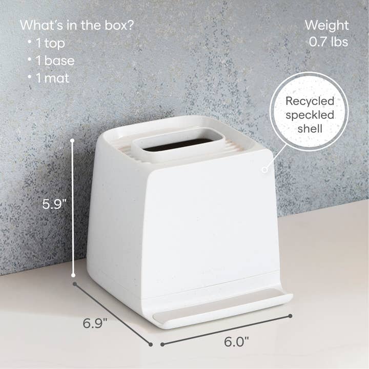 YouCopia - Wholesale Tissue Box - The Ledge™ Tissue Holder, Cube4