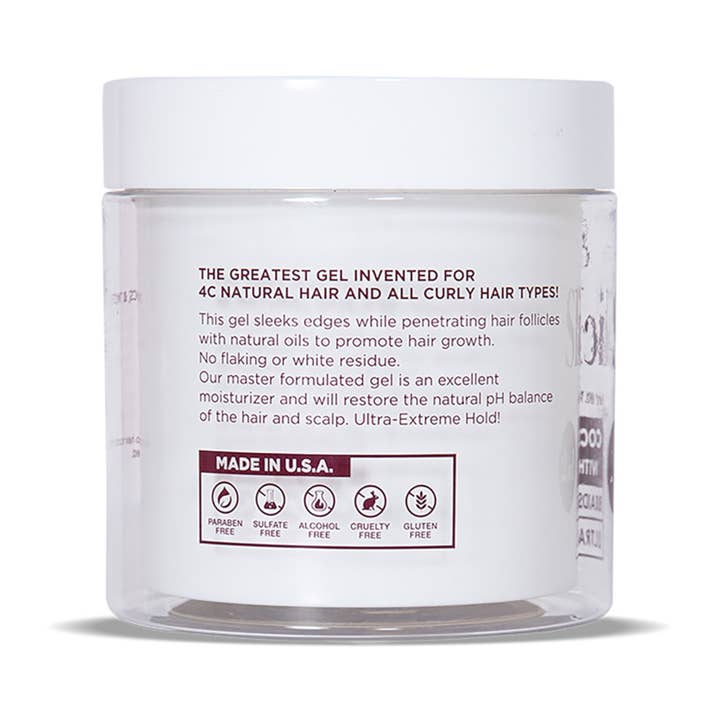 Esha Girl - Wholesale Haarstyling gel/mousse - Slick N Slay Braid & Edge Gel - Kokosnoot en rijstwater