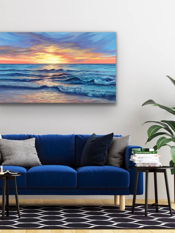 'Shared Light' Giclee Canvas Reproduction for wholesale by Mary Bea Art