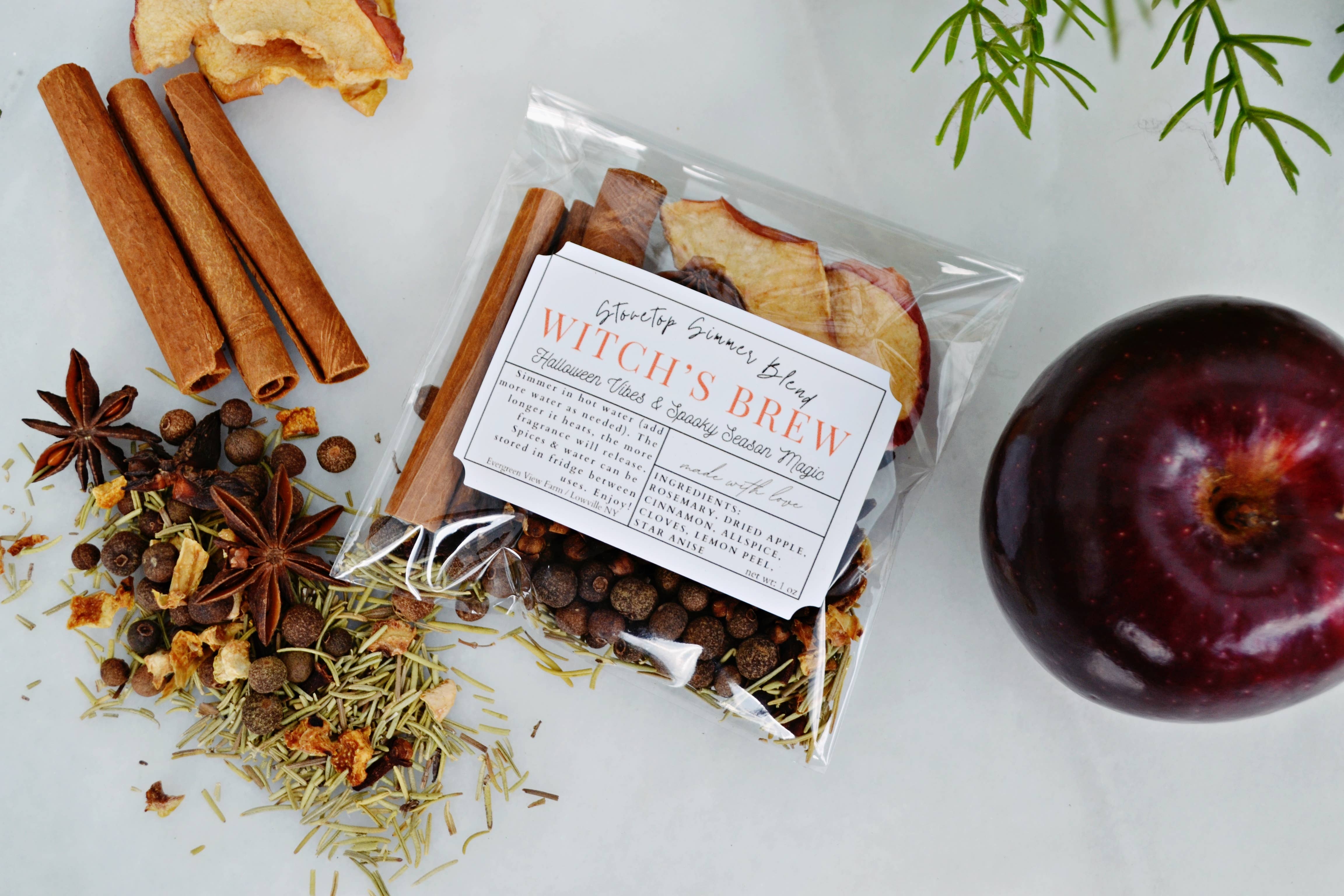 Evergreen View Farm - Wholesale Potpourri - Witch's Brew Autumn Fall Halloween Simmer Stovetop Spices18