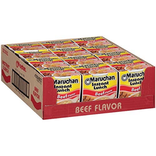 Shop The King - Wholesale Ramen - Maruchan Instant Lunch Beef, 2.25 oz Single