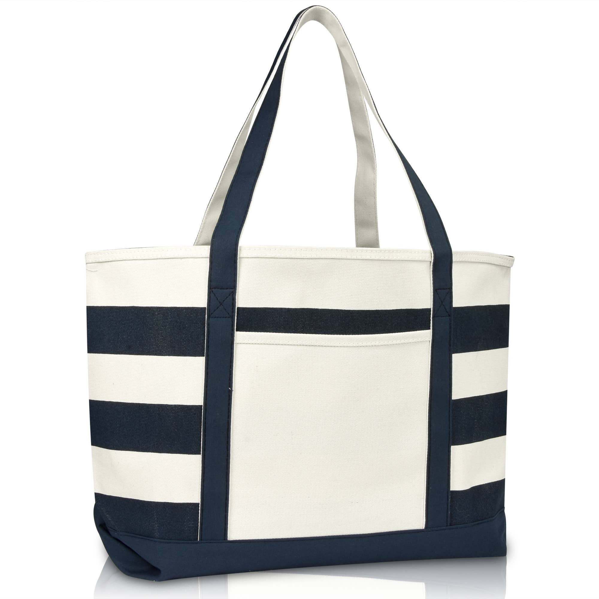 Dalix - Wholesale Tote bag – Women's - Dalix 23" Premium Striped Tote Bag14