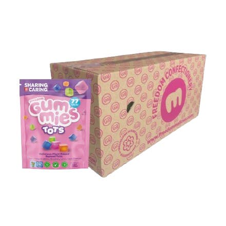 Freedom Gummies Tots Etui, 10 Stück für den Großhandel von Freedom Confectionery