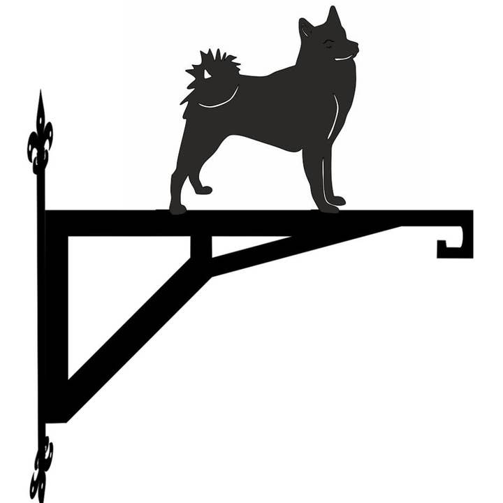 Finnish Spitz Modern Contemporary Hanging Bracket for wholesale by Steel Images