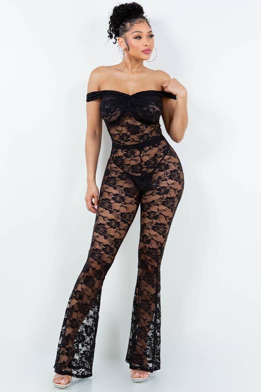 Belita Collection - Wholesale Top & Pant Set (NOT Loungewear) - Women's - Off Sholder W Pants Set1