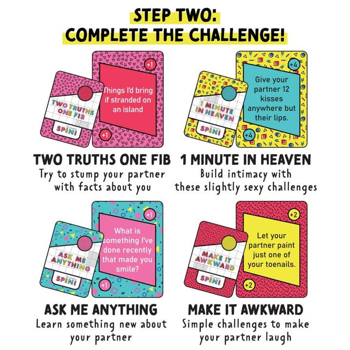 Project Genius - Wholesale Card Game - SPIN! A Spin the Bottle Game for Couples3