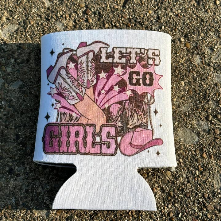 Allons, filles, Koozie pour la vente par Evie Rose