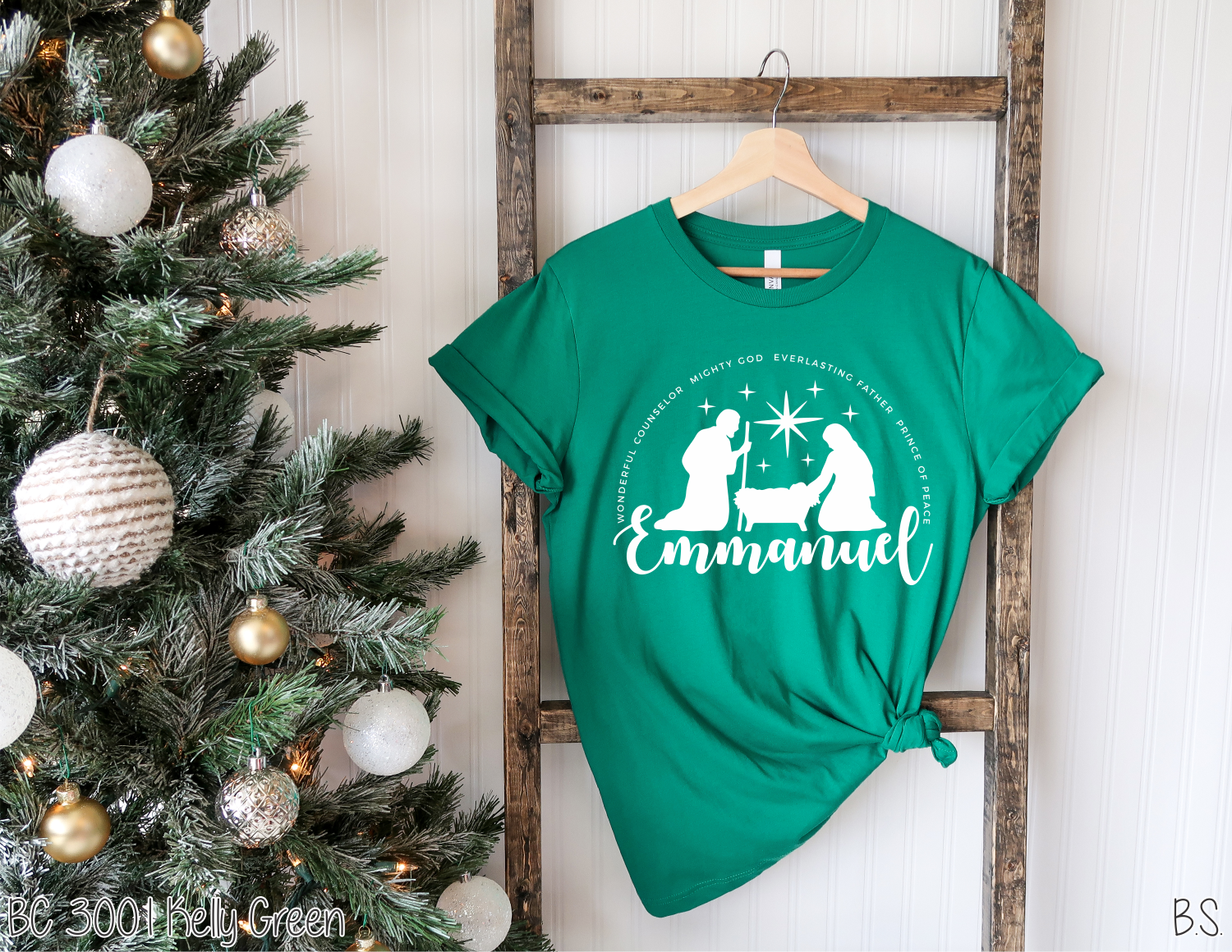 Bama Screens - Wholesale Sublimation Transfer - Emmanuel Nativity #BS24532