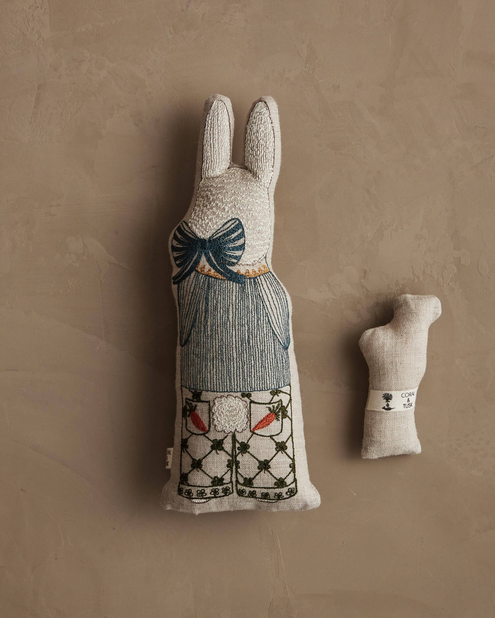 Coral & Tusk - Wholesale Decorative Figurine - Bunny in Basket Doll3