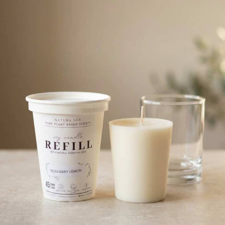 Ricariche per candele di soia - Primavera per la vendita all'ingrosso da parte di Natura Soylights