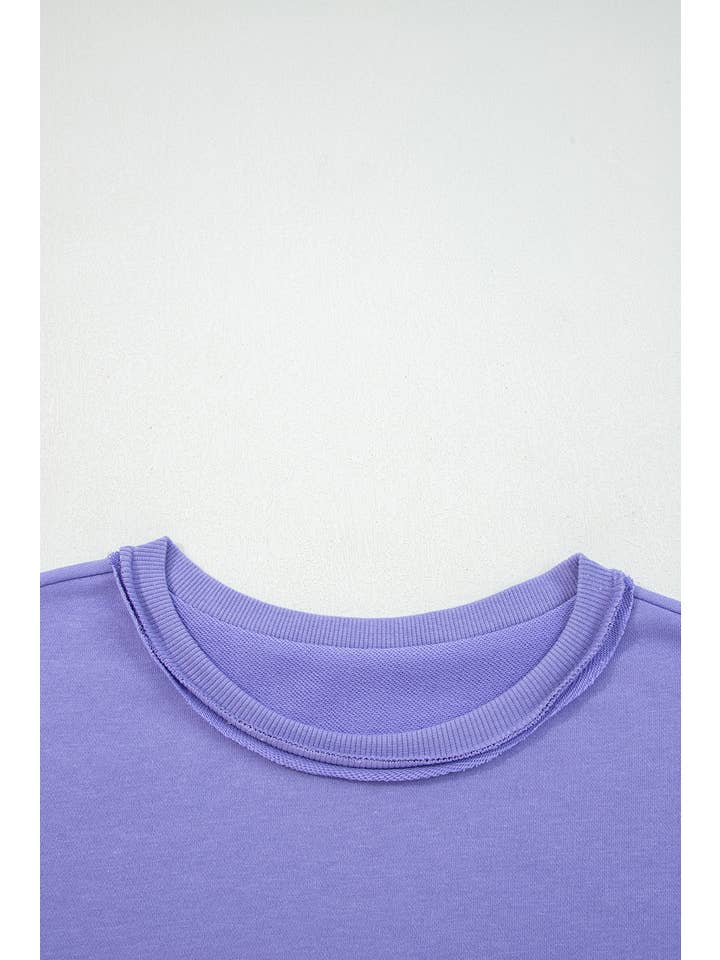 PRETTY BASH - Wholesale Sweatshirt - Women's - Floral Patchwork Long Sleeve Sweatshirt16