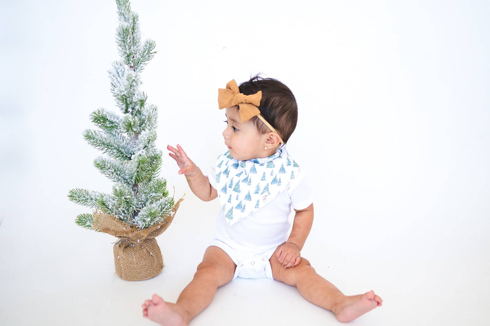 Gaia Baby Goods - Vendita all'ingrosso Pigiamino - Neonati - Pigiama per bambino in cotone organico con alberi di Natale10