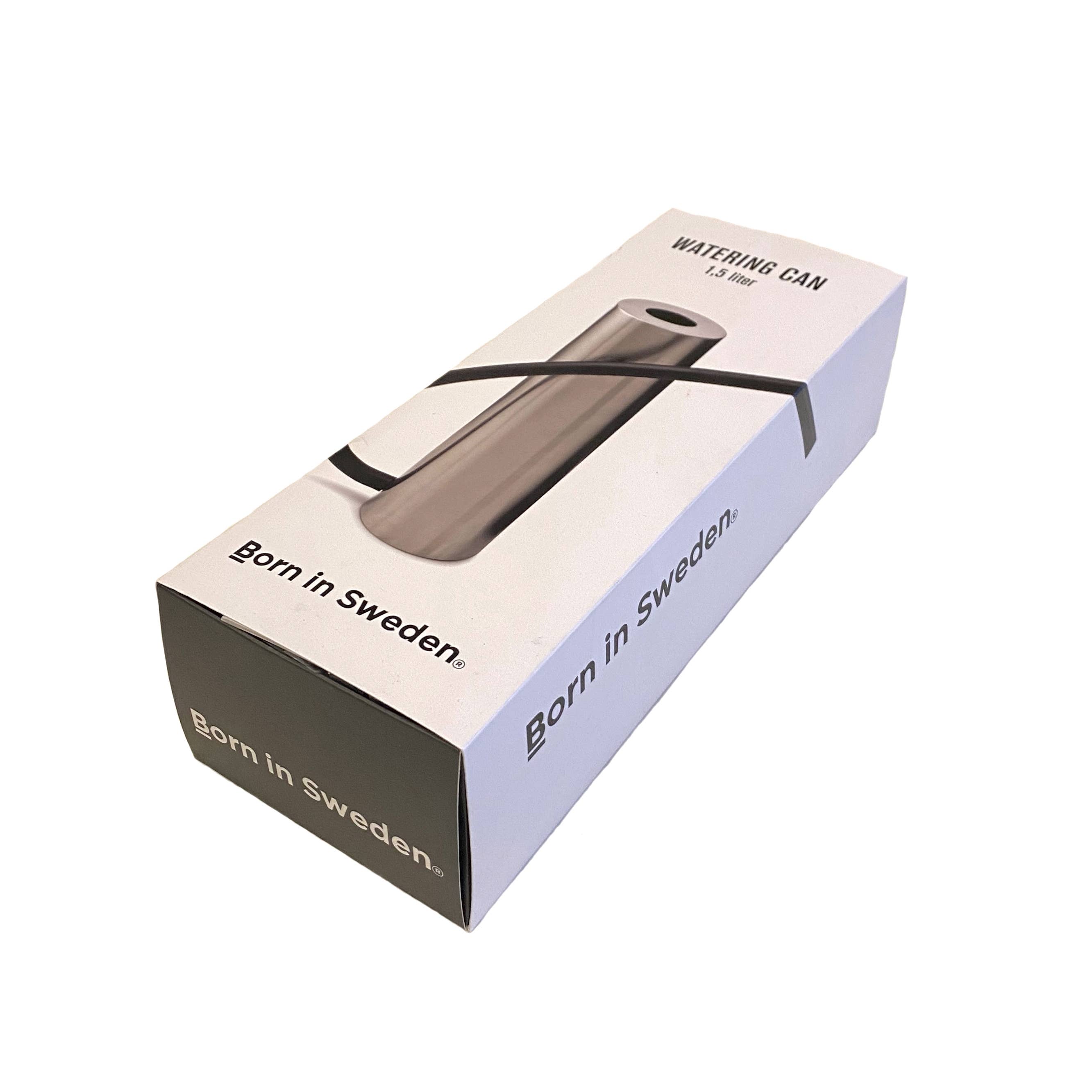 Born in Sweden AB – wholesale Vattenkanna – Vattenkanna i rostfritt stål med silikonrör7