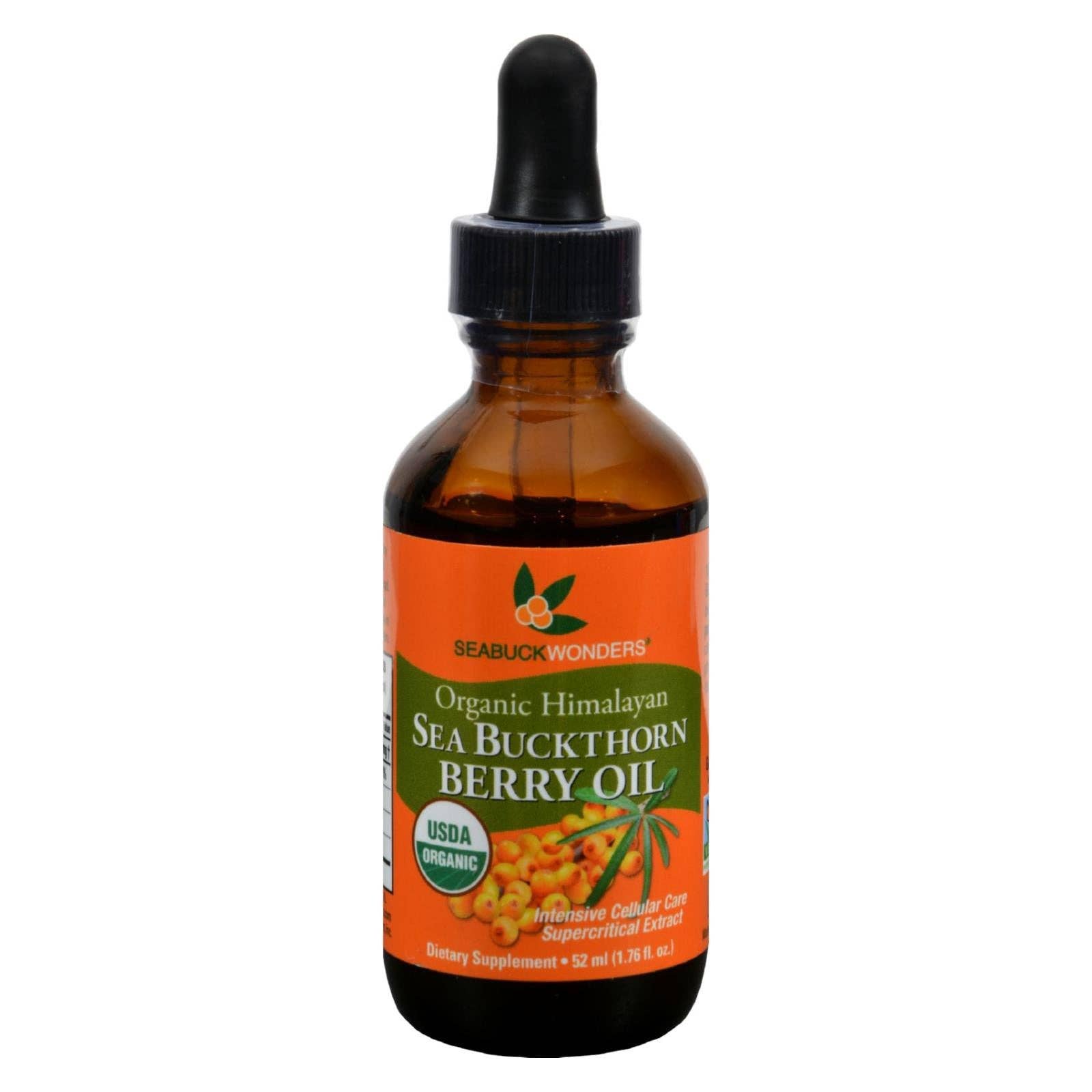 Everyday Supply Co - Wholesale Oral Supplement/Vitamin - Organic Himalayan Sea Buckthorn Oil - 1.76 Fl Oz0