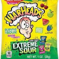 Long Island Candy Factory - Wholesale Hard Candy - Warheads Extreme Sour Hard Candy 1 oz 12 count