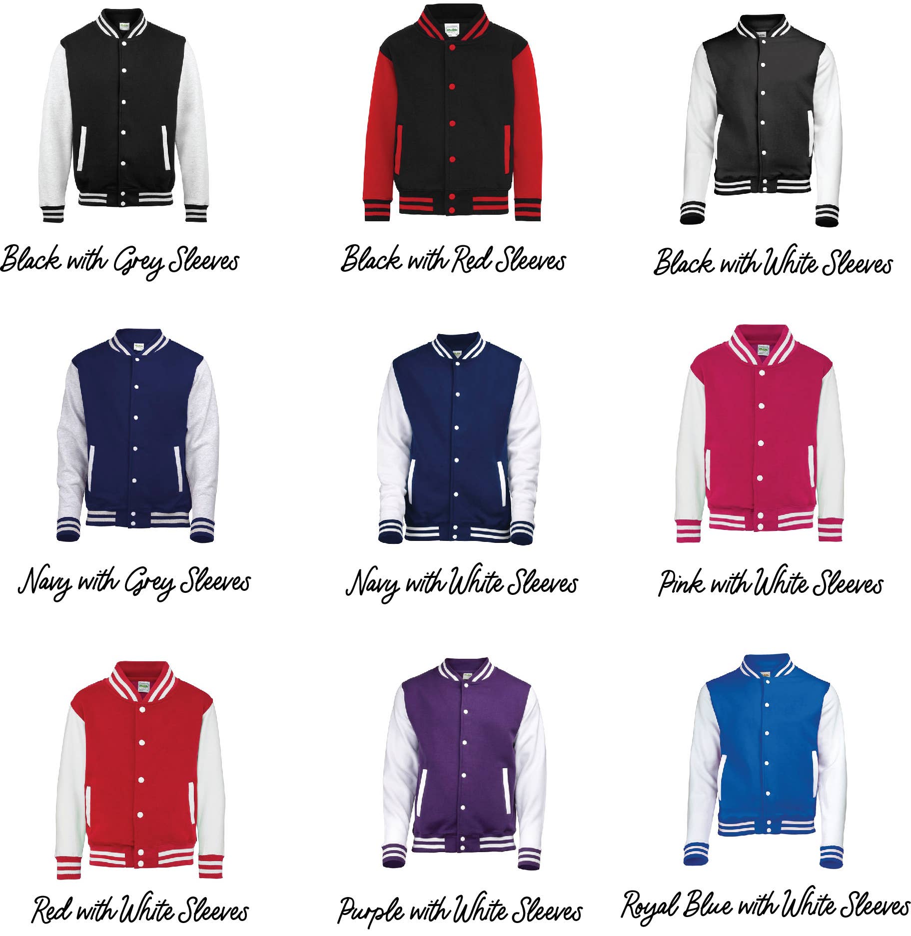 Lovetree Design - Wholesale College/Baseball Jacket - Kids - Kid's Varsity Jacket Can be Customized