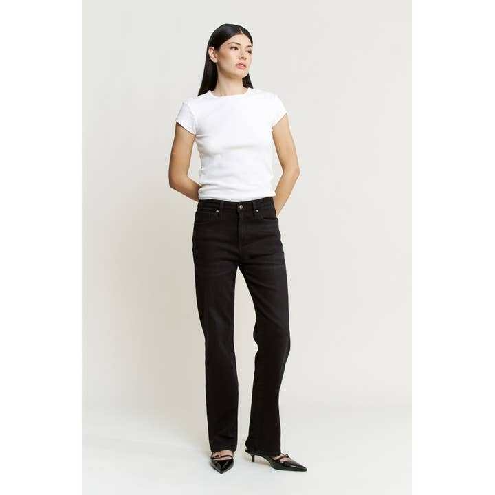 HIGH RISE STRAIGHT LEG for wholesale by Mica Denim