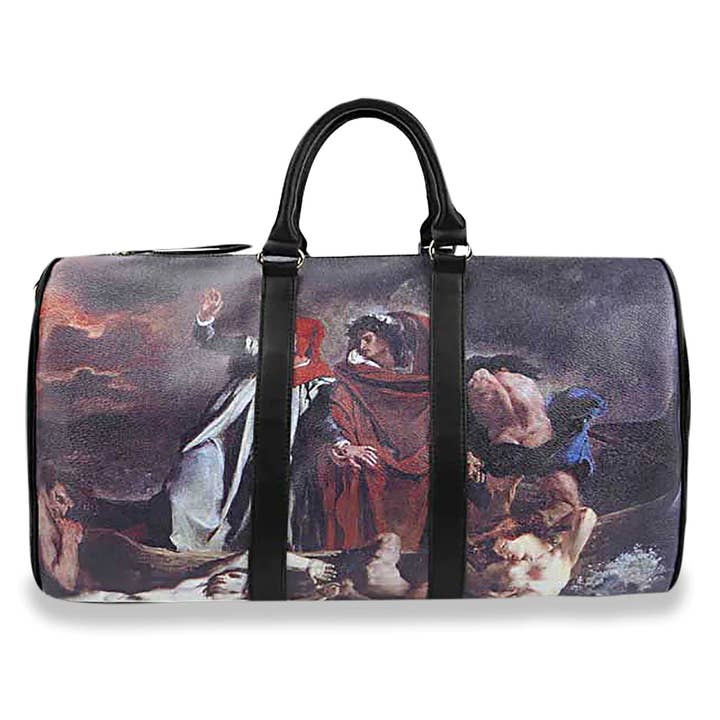 Artistic Print Travel Duffle for wholesale by Handbag Express
