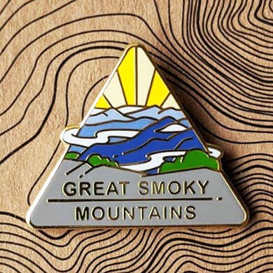 Épinglette du parc national des Great Smo pour la vente par EXP Gained