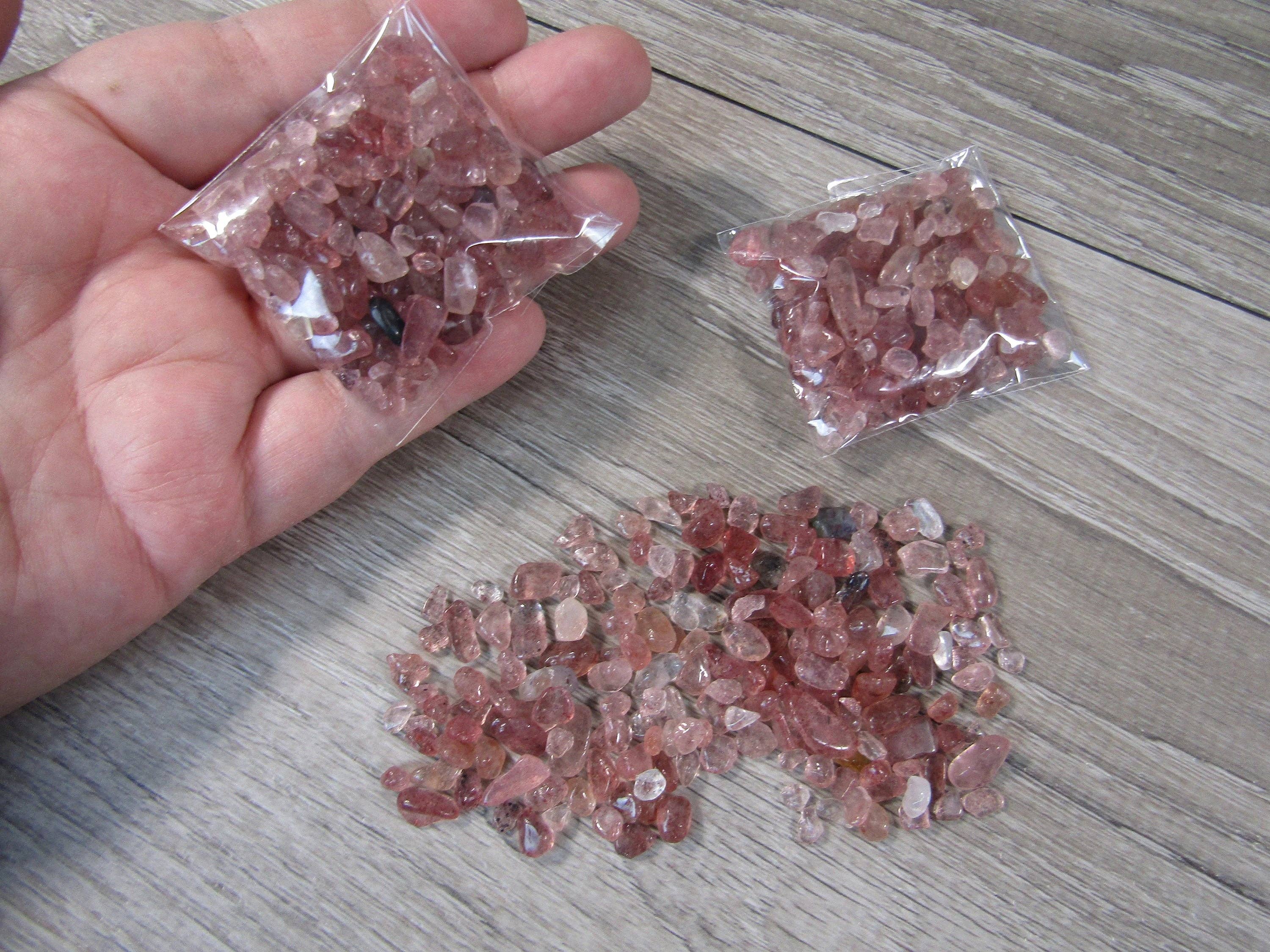 Keystone Crystals - Vendita all'ingrosso Pietra/cristallo spirituale - Mini chips di pietre preziose sfuse – sacchetto da 25 g di cristalli per artigianato3