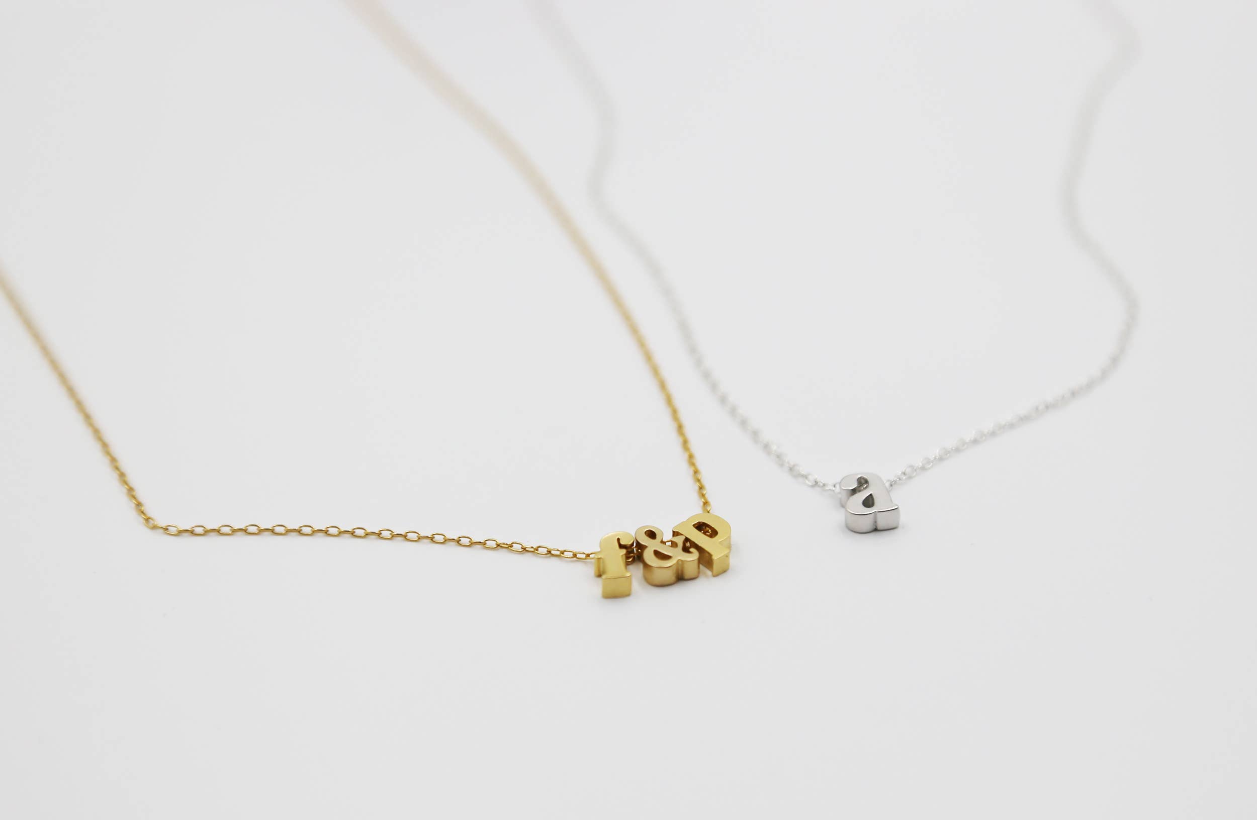 Acute Designs - Wholesale Pendant/Charm Necklace - Monogrammed Initial Necklaces - Gold Fill2