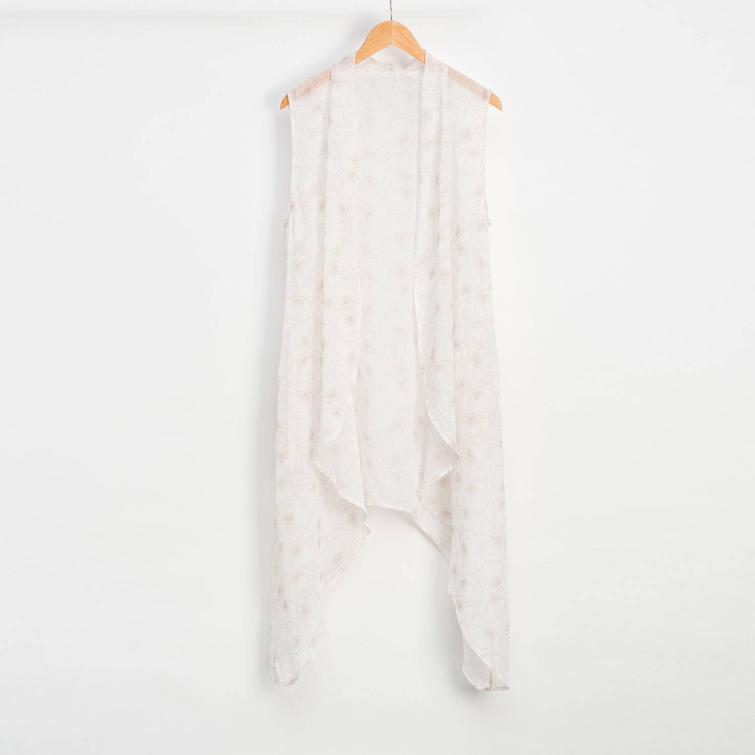 Seedpearl Saldi - Cardigan lungo senza maniche con tasche in vendita all'ingrosso su Faire1