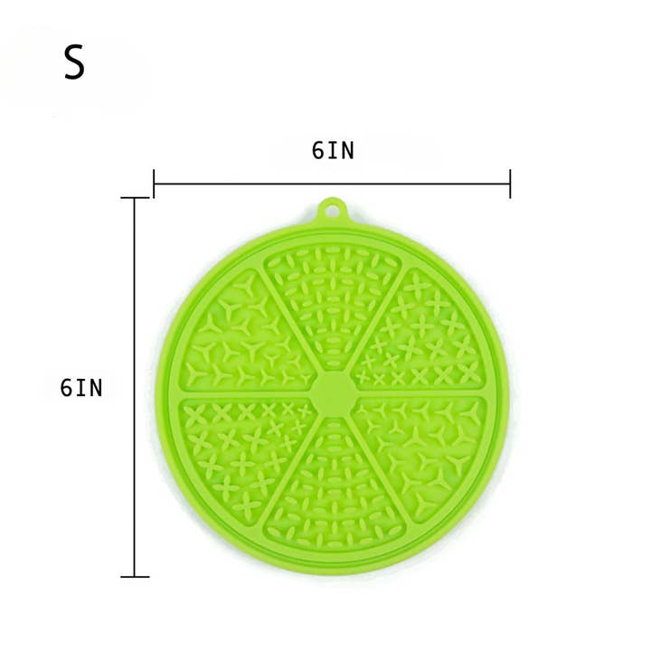 Cheerhunting - Wholesale Pet food mat – Dog - Bowlo - Round Pet Lick Mat2