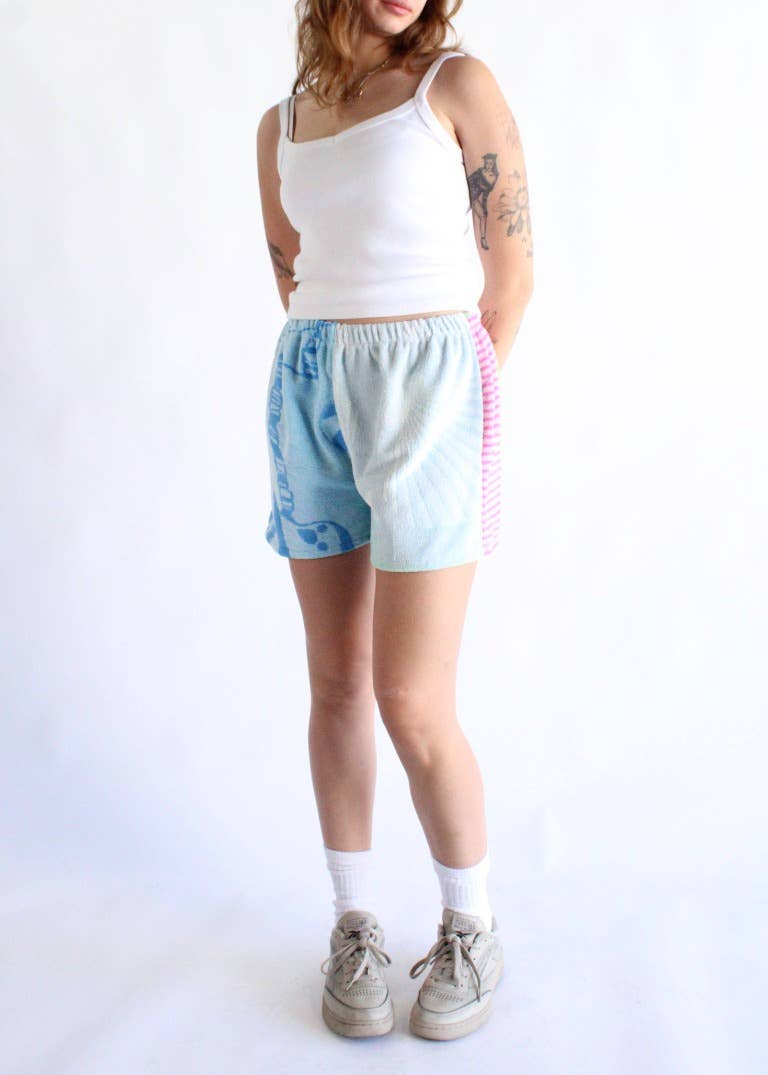 American Recycled Clothing - Wholesale Shorts - Women's - Towel Short Bundle10