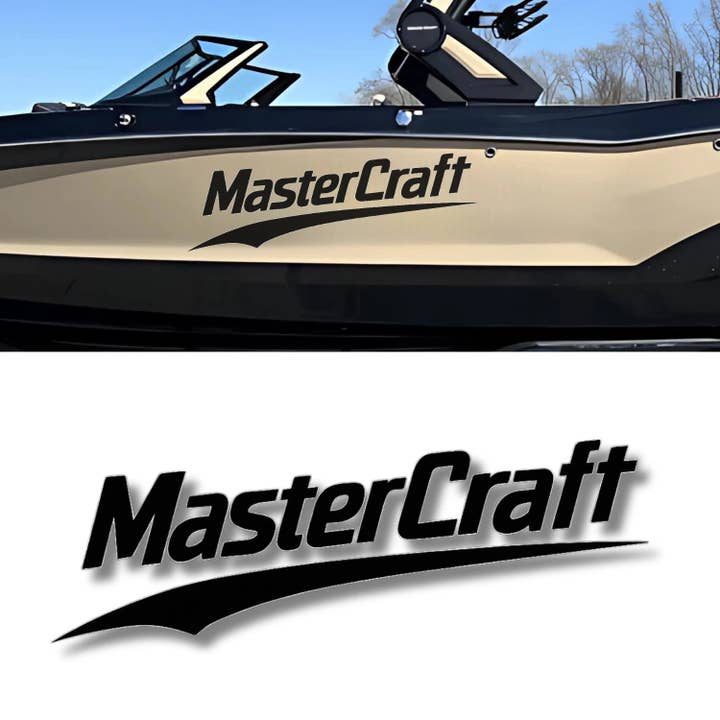 MasterCraft Boat Yacht Marine Grade Vinyl Decals High Quality 2PC 60" Set for wholesale by I Make Stickerz