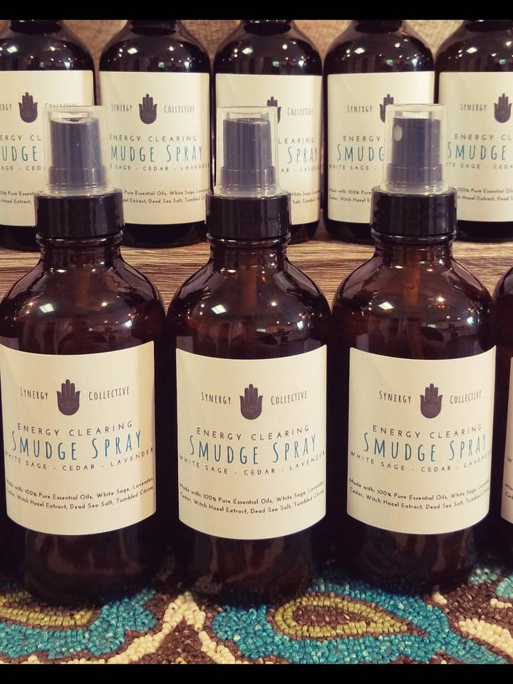Energy Clearing Smudge Spray for wholesale by Synergy Collective