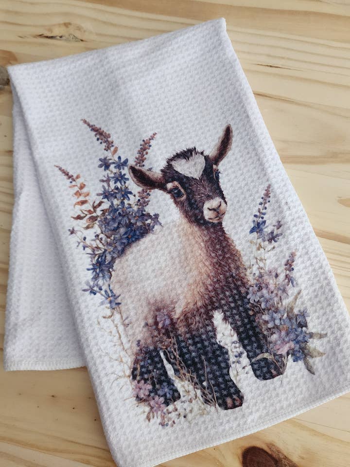 BLOMSTRET LILLA GED VISKESTYKKE for engroshandel hos Doodles and Lace