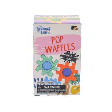 Toysmith - Wholesale Sensory Ball - Baby - Sensory Lab Pop Waffles3
