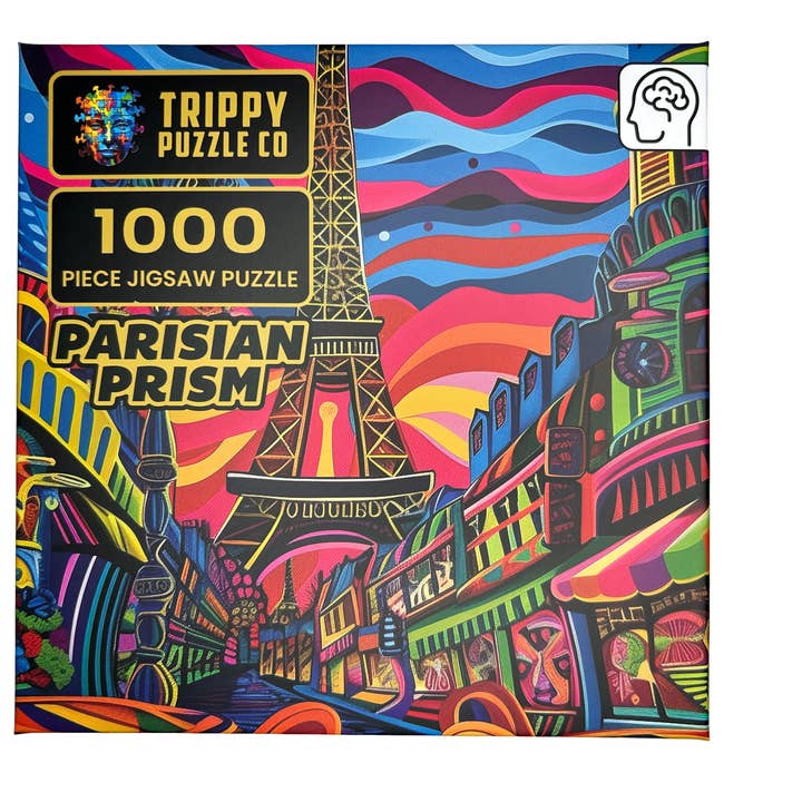 Trippy Puzzle Co - Venta al por mayor Puzle - Adultos - Rompecabezas clásico Parisian Prism de 1000 piezas2