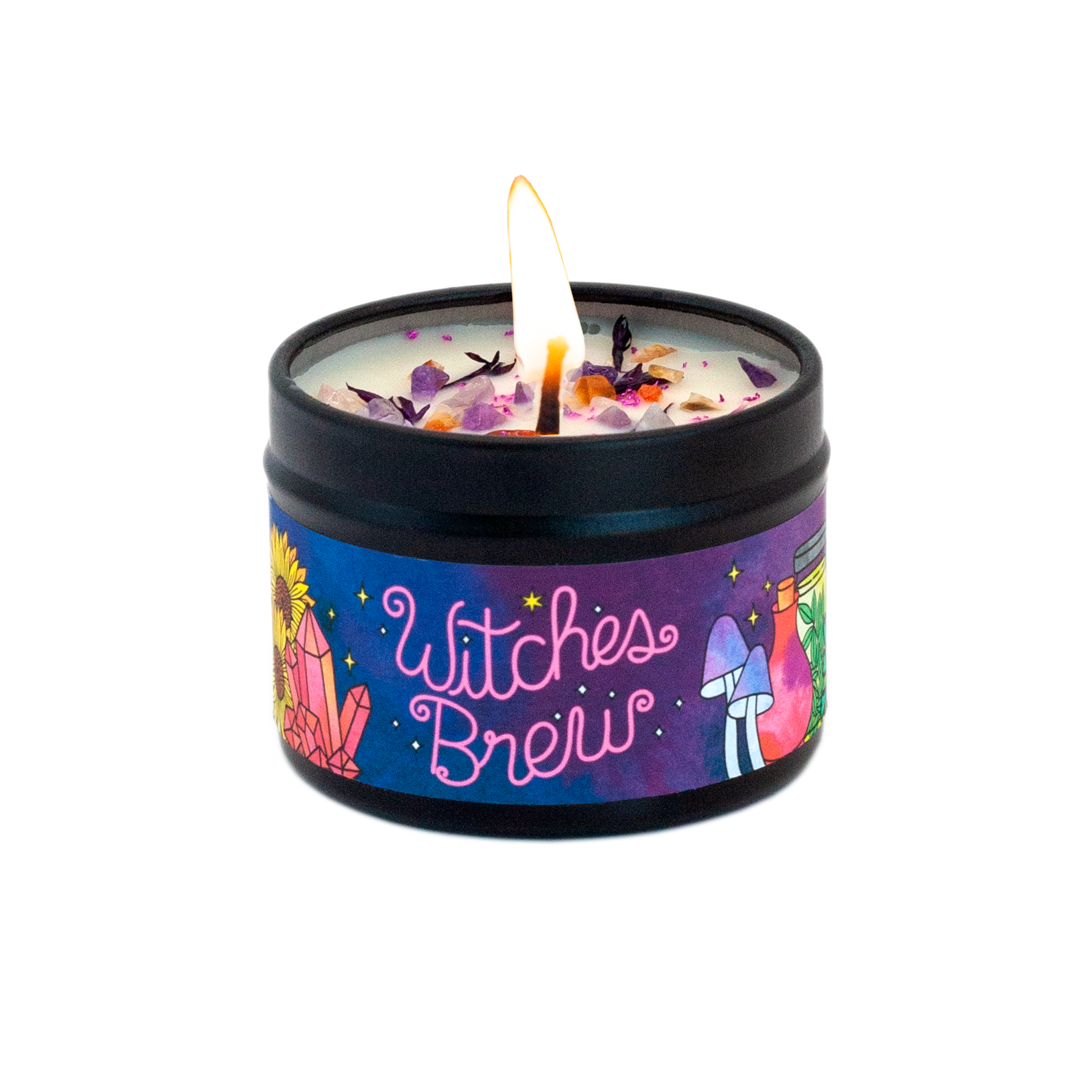 Rachel Beyer - Wholesale Travel Candles - Witches Brew Soy Candle - Palmarosa + Patchouli1