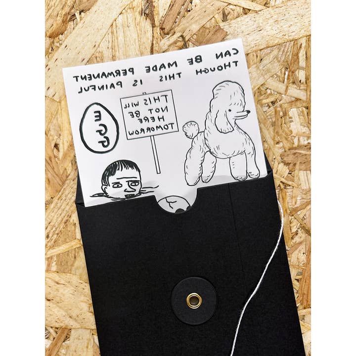 David Shrigley x Brainbox Candy - Wholesale Temporary Tattoo - Funny Gift - David Shrigley Temporary Tattoos - 13 Designs
