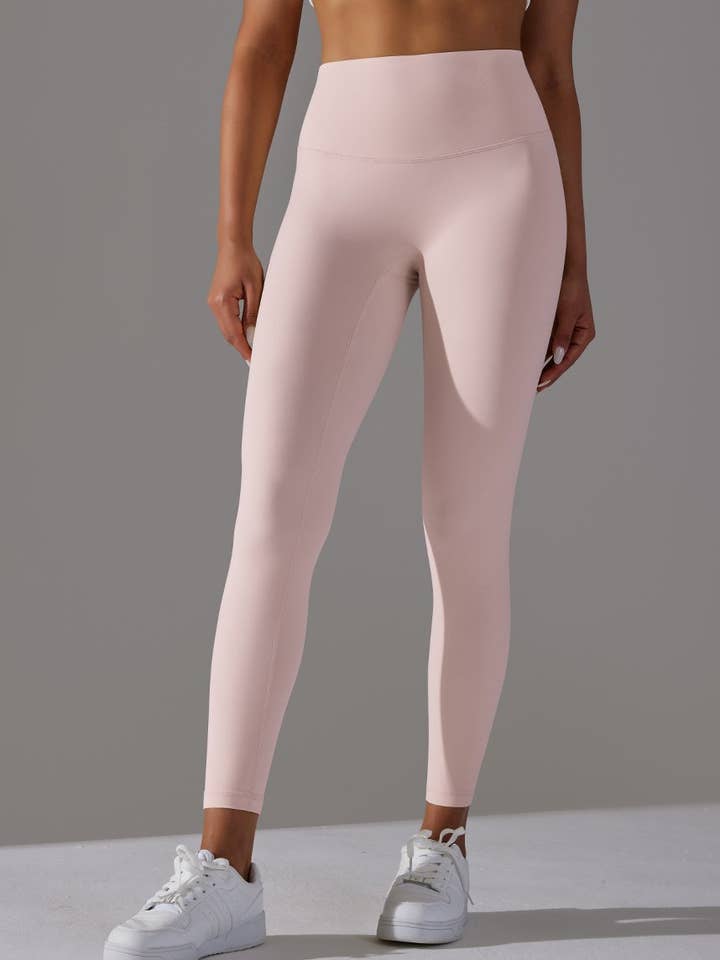 HIDDENBRAND - Wholesale Athletic/Lounge Leggings - Women's - Double-Sided Brushed Nude Breathable Yoga Pants26