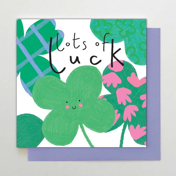 Stop the Clock Design - Wholesale Everyday Greeting Card - HA57 - Lot's of Luck0