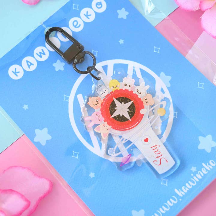 SKZ Stray Kids Zoo-Schlüsselanhänger K-Pop süße Merch-Accessoires für den Großhandel von Kawineko