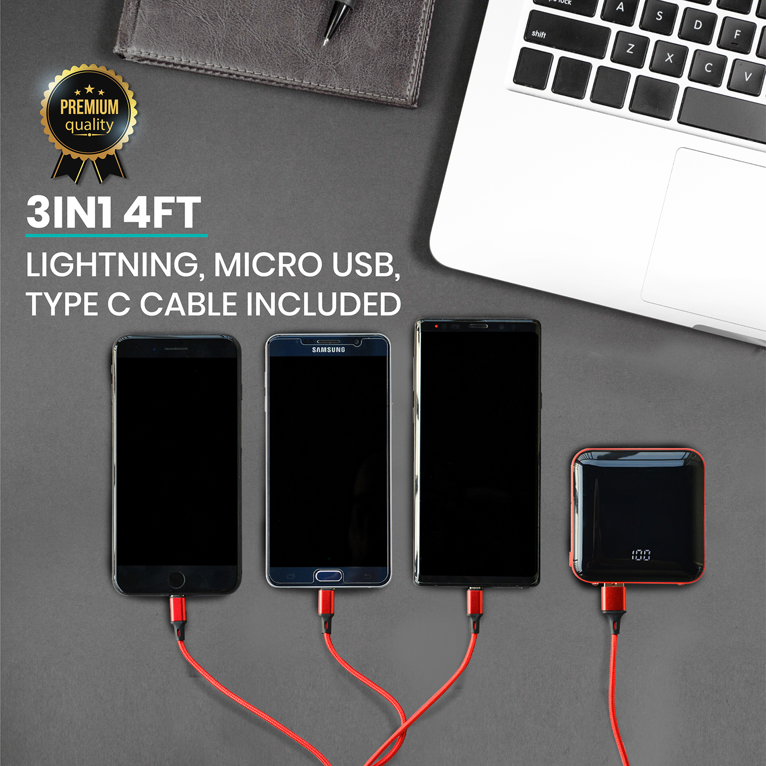 GreaTech - Wholesale Portable Charger - GreaTech Premium Portable Charger Power Bank. Luxury Gift3