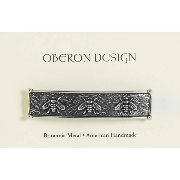 Oberon Design – wholesale Hair clip – Women’s – Hair Clip, Barrette, Honey Bee, 2 Sizes1