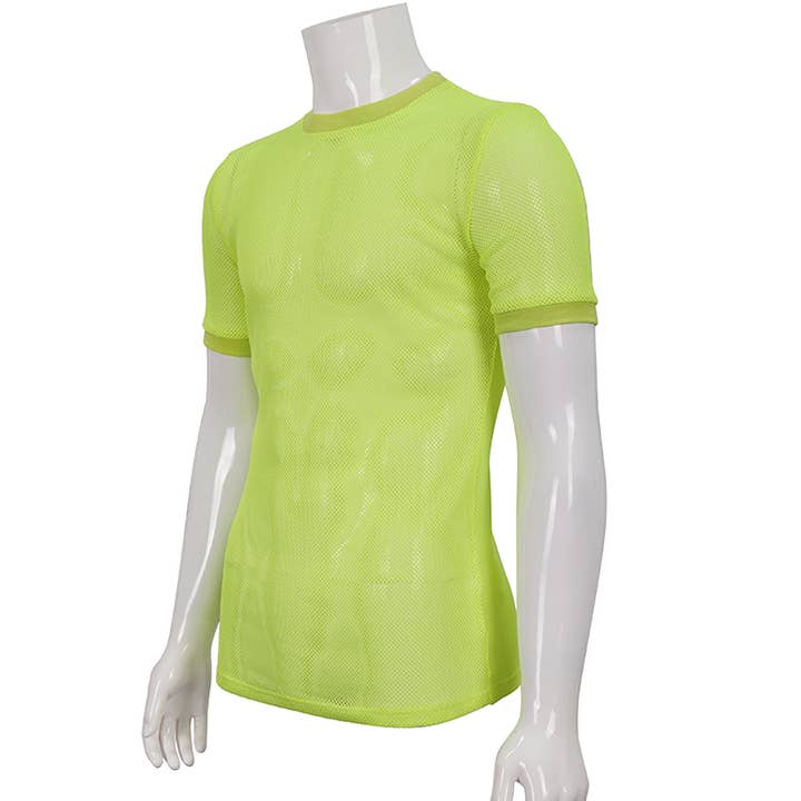 TT39 Punk Mesh T-Shirt för wholesale av Western Fashion