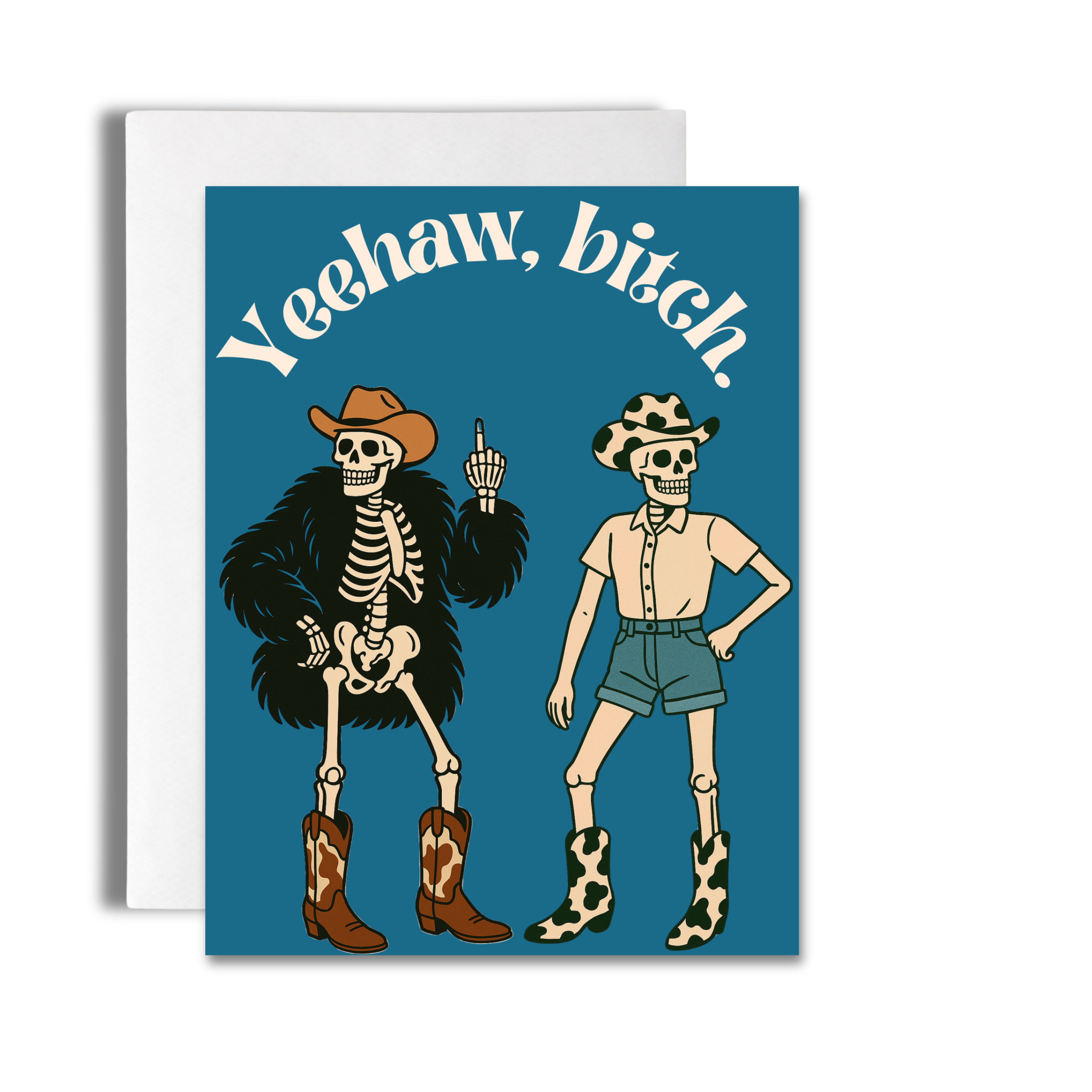 Cheeky Ink - Wholesale Friendship Card - Yeehaw, B*tch | Card for Bestie1