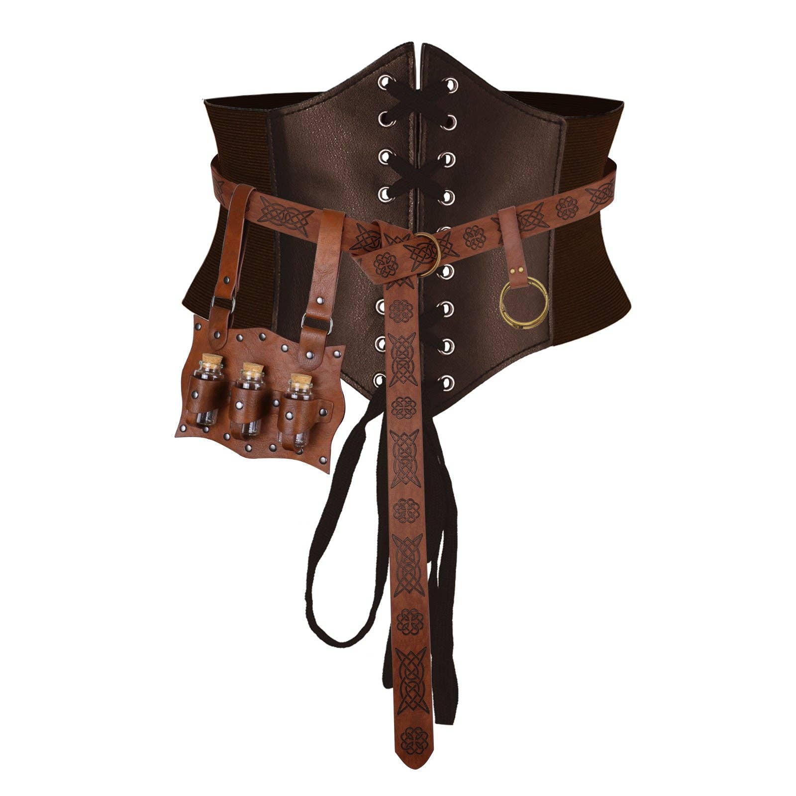 SALINA TRADING INC – Großhandel Kostüm – Damen – Mittelalterliches Trankflaschen-Kostümset für Halloween5