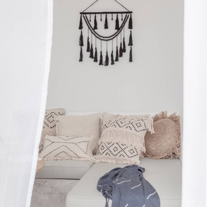 Village Thrive - Wholesale Tapestry/Textile - Ulu Tassel Wall Hanging10