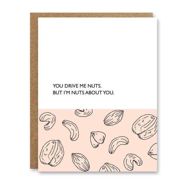 Carte Nuts About You pour la vente par Boo To You