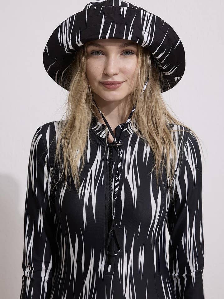 Pia Adjustable Bucket Hat for wholesale by Kadriye Baştürk