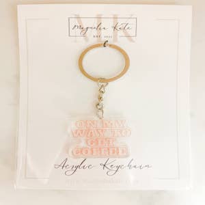 Wholesale Mini coffee keychain //Starbucks inspired drink keychain// for  your store - Faire