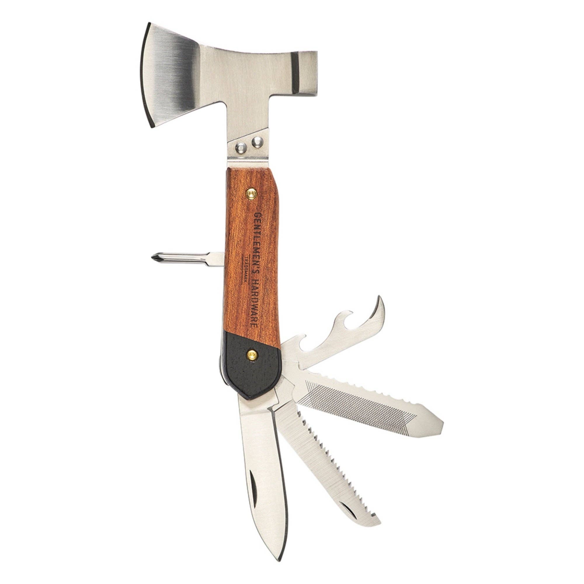 Designworks Collective – wholesale Handy tool – Gentlemen's Hardware Axe Multi-Tool1