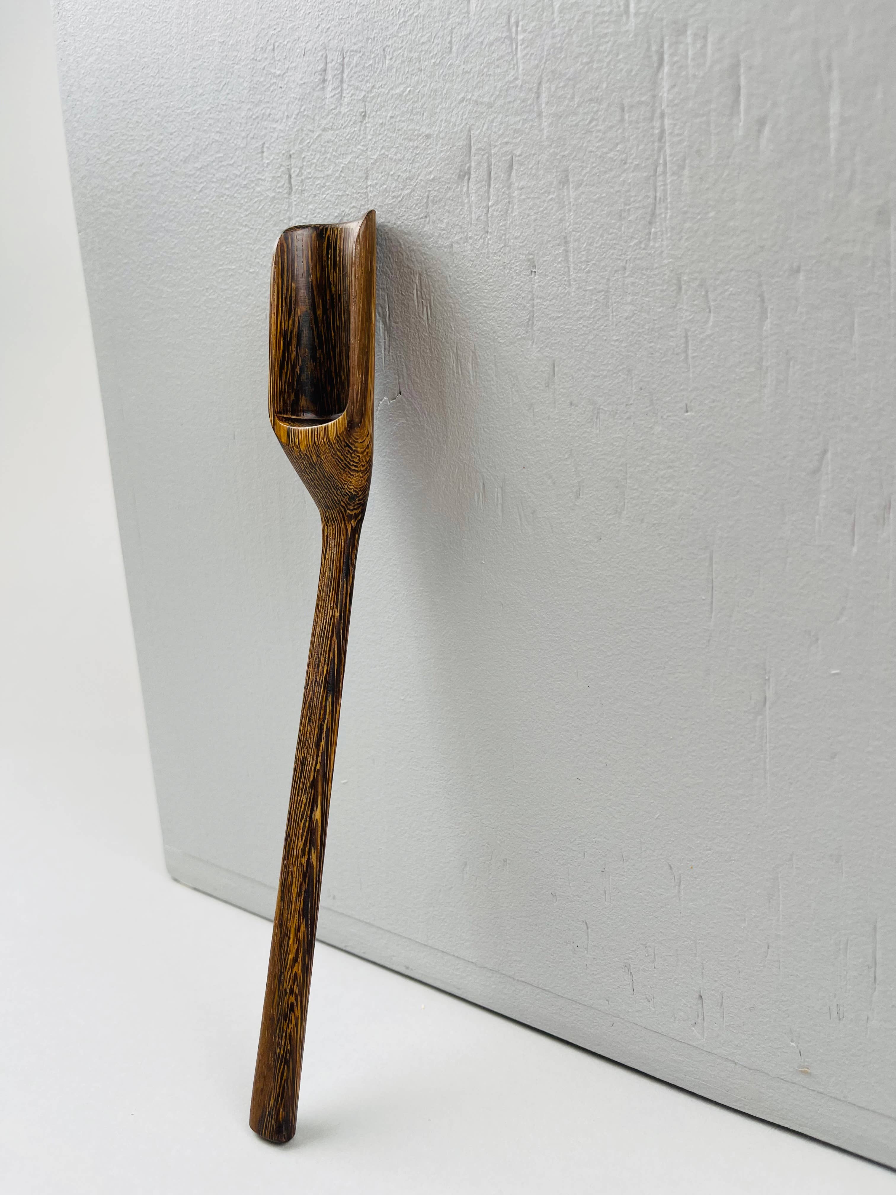 Baroy - Venta al por mayor Cuchara de cocina - Cuchara de madera para especias, mango largo, 19 cm, cuchara de café de madera2